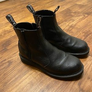 Dr. Martens Women's 2976 Chelsea Boot with Zips